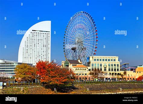 Cosmo Clock 21:  A Gigantic Ferris Wheel Offering Breathtaking Views of Yokohama!